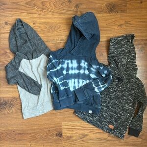 (3pcs) Boys 3T hoodies VGUC
